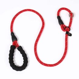 Reflective P Chain Pet Leash (Color: Red 1.4M)
