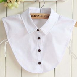 pearl diamond white shirt fake collar (Color: 40)