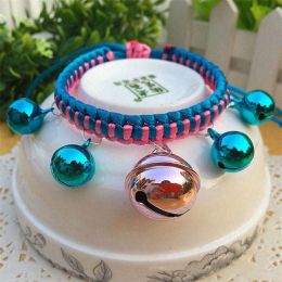 Adjustable Woven Collars (Color: 19 Blue Pink)