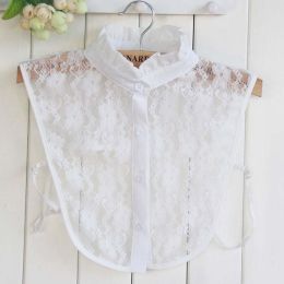 pearl diamond white shirt fake collar (Color: 22)