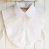 pearl diamond white shirt fake collar