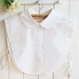 pearl diamond white shirt fake collar (Color: 37)
