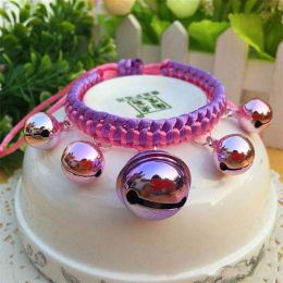 Adjustable Woven Collars (Color: 14 Pink Purple)