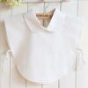 pearl diamond white shirt fake collar