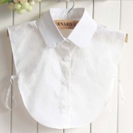 pearl diamond white shirt fake collar (Color: 2)
