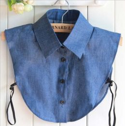 pearl diamond white shirt fake collar (Color: 27)