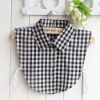 pearl diamond white shirt fake collar