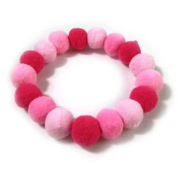 Pet Plush Ball Candy Necklace (Color: M 200006152)