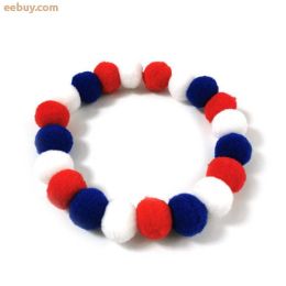 Pet Plush Ball Candy Necklace (Color: C 200006151)