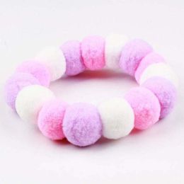 Pet Plush Ball Candy Necklace (Color: F 193)
