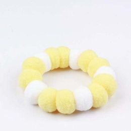 Pet Plush Ball Candy Necklace (Color: P 10)