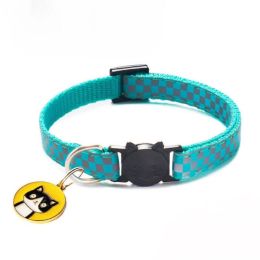 cat head pendant cat collar (Color: 19 350850)