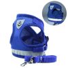 reflective cat harness and leash set