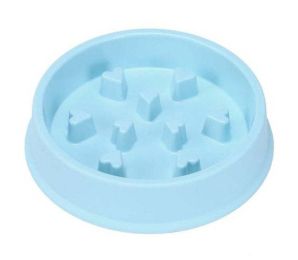 Wholesale Anti-suffocation Pet Dog Feeding Bowl (Color: blue 2)