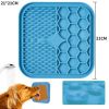 Wholesale pet dog silicone licking plate