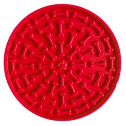 Wholesale Silicone Pet Dog Feeding Pad (Color: Red)
