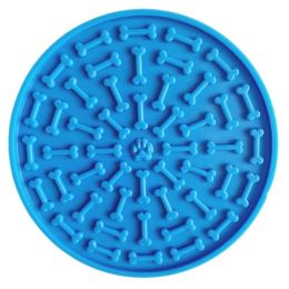 Wholesale Silicone Pet Dog Feeding Pad (Color: Blue)
