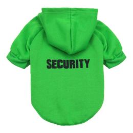 pet cat jacket to keep warm (Color: Green)