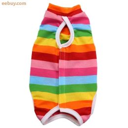 cat rehabilitation surgical gown (Color: Colorful-S)