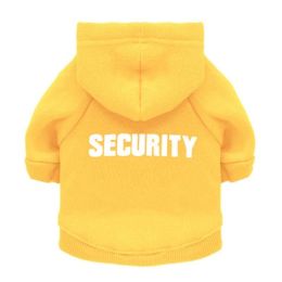 pet cat jacket to keep warm (Color: Yellow)