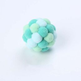 Color Handmade Bouncy Ball Kitten Toys (Color: 3)