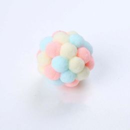 Color Handmade Bouncy Ball Kitten Toys (Color: 7)