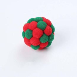 Color Handmade Bouncy Ball Kitten Toys (Color: 1)