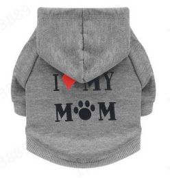 pet cat jacket to keep warm (Color: MOM Gray)