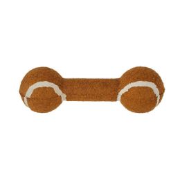 pet toy tennis dumbbell (Color: Khaki)