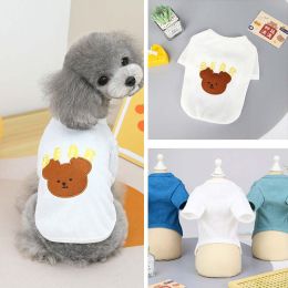 Dog Apple Bear T-Shirt (Color: White)