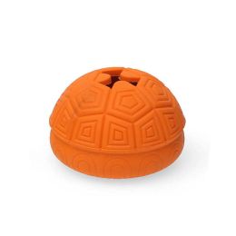 dog toy leaking ball (Color: Orange)