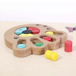 Pet Interactive IQ Training Toys (Color: Paw type)