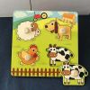 Children's wooden puzzle