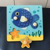 Children's wooden puzzle