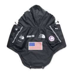 Dog Rain Jacket (Color: Black)