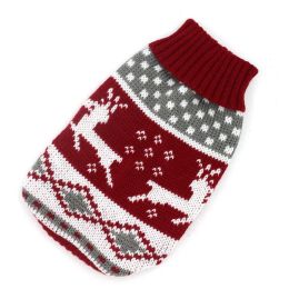 Christmas cat and dog sweaters (Color: Deer)