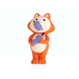 Latex Pet Toys Gluttonous Series (Color: greedy fox)