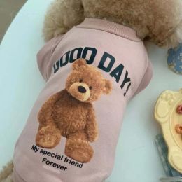 Dog Teddy Bear T-Shirt (Color: Pink)