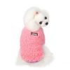 Warm Outfit Fleece Pet Clothes Sweater Cute Bear Print Coat Small Medium Winter Dog Cat Shirt Jacket Teddy Bulldog Chihuahua