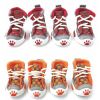 Wholesale 4pcs/set pet dog shoes small dog puppy boots