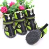 wholesale 4 pc waterproof reflective dog boots