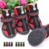 wholesale 4 pc waterproof reflective dog boots