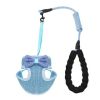 cat leash and bow harness set
