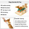 pet dog snuff pad toy training smell toy