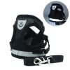 reflective cat harness and leash set